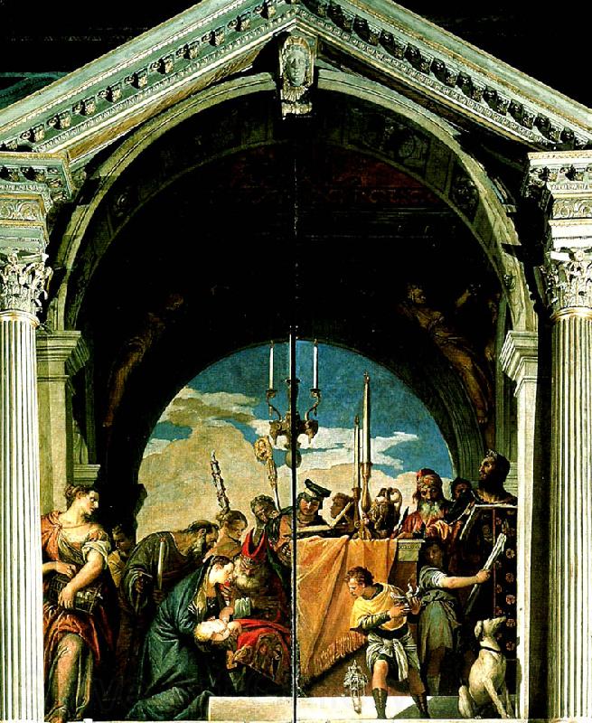 Paolo  Veronese presentation of christ